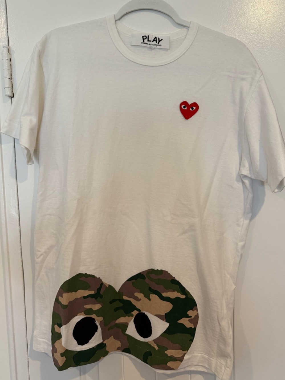 COMME DES GARCONS PLAY tshirt